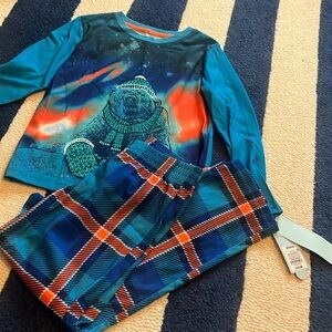 Cat & Jack polar bear pajamas